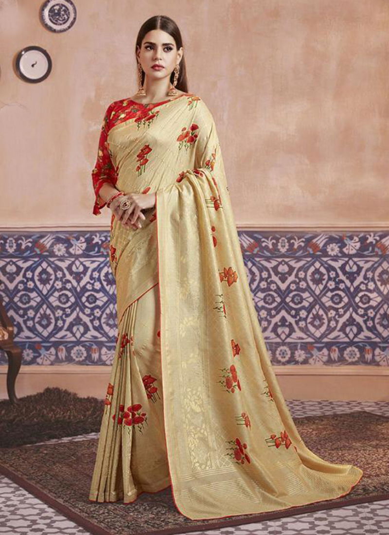 Silk Touch Vol 3 Dola Silk Fancy Print Stylish Look Wholesale Sarees Collection 3631-3640